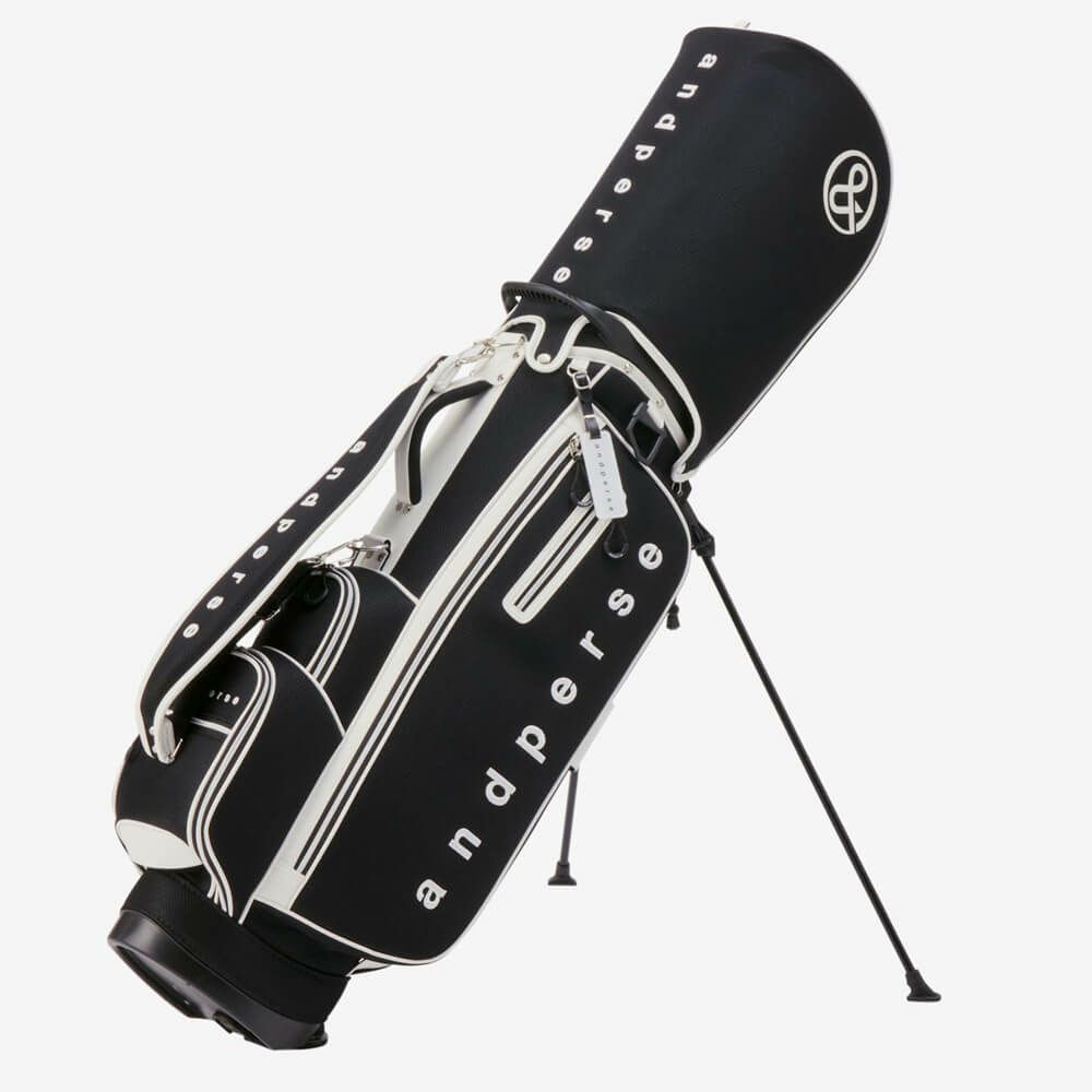 アンパスィ and per se　キャディバッグ AUS7126 20 ブラック　2026年モデル ブラック  詳細4