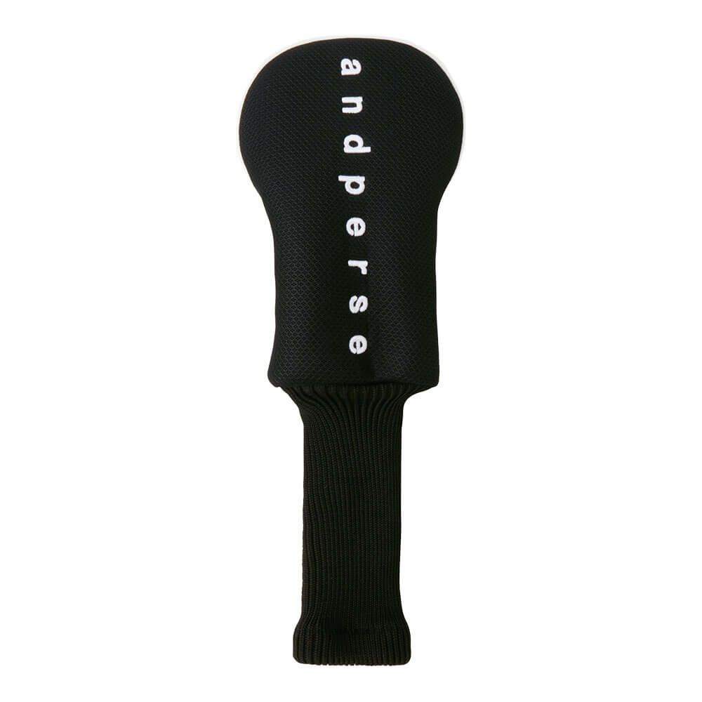 アンパスィ and per se　ドライバー用 ヘッドカバー AUS7136 20 ブラック　2026年モデル ブラック  詳細1