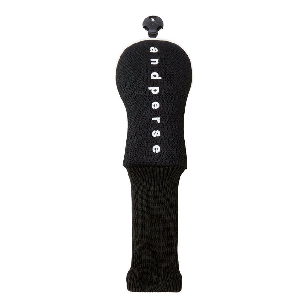 アンパスィ and per se　フェアウェイウッド用 ヘッドカバー AUS7146 20 ブラック　2026年モデル ブラック  詳細1