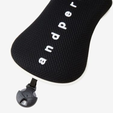 アンパスィ and per se　フェアウェイウッド用 ヘッドカバー AUS7146 20 ブラック　2026年モデル ブラック  詳細3