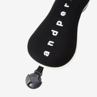 アンパスィ and per se　ユーティリティ用 ヘッドカバー AUS7156 20 ブラック　2026年モデル ブラック  詳細3