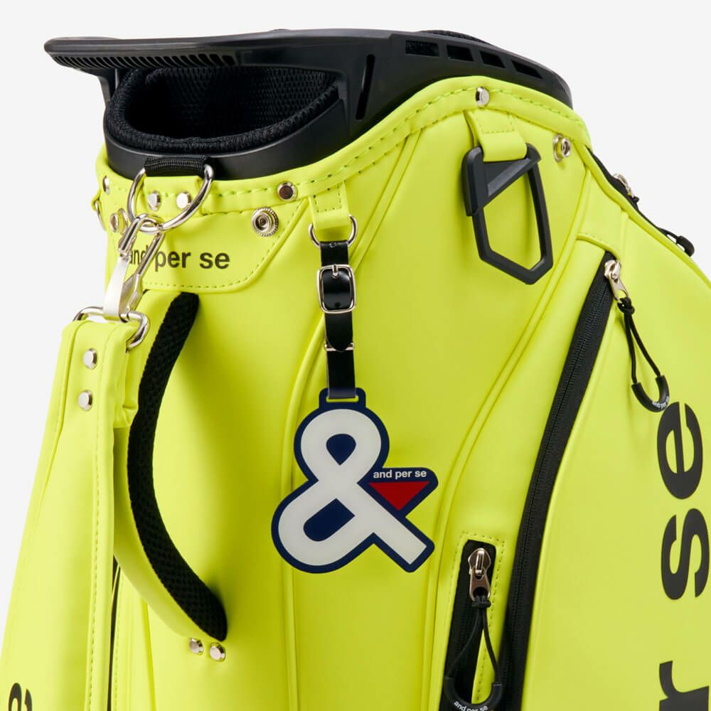 アンパスィ and per se　キャディバッグ AUS7306 63 ライム　2026年モデル ライム  詳細5