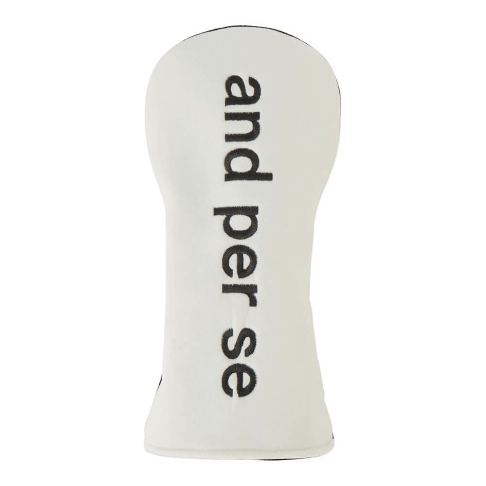 アンパスィ and per se　ドライバー用 ヘッドカバー AUS7316 10 ホワイト　2026年モデル ホワイト