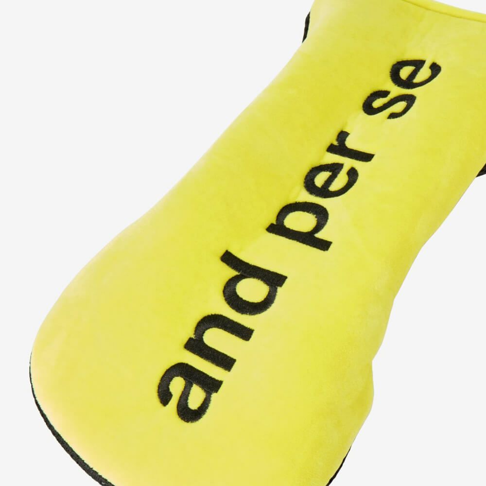 アンパスィ and per se　ドライバー用 ヘッドカバー AUS7316 63 ライム　2026年モデル ライム  詳細3