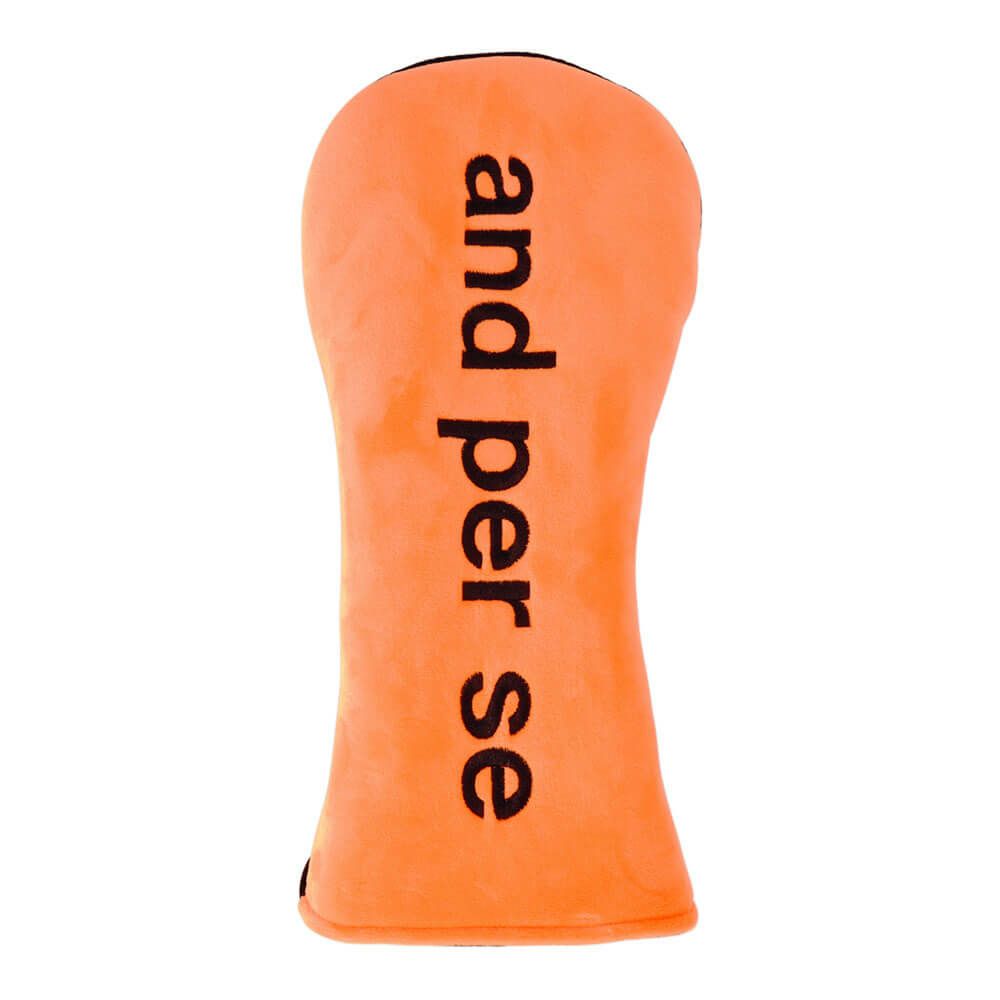 アンパスィ and per se　ドライバー用 ヘッドカバー AUS7316 75 オレンジ　2026年モデル オレンジ