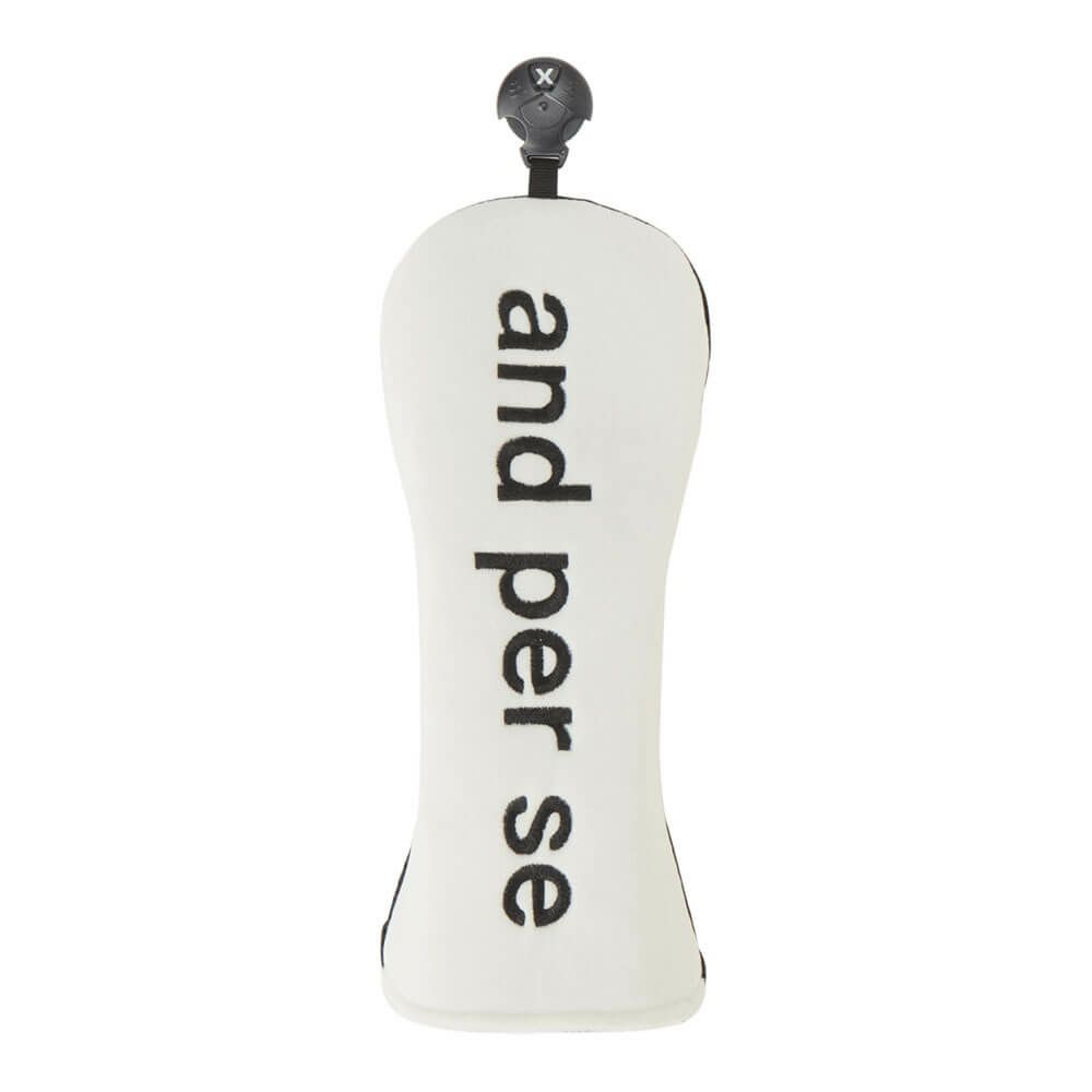 アンパスィ and per se　フェアウェイウッド用 ヘッドカバー AUS7326 10 ホワイト　2026年モデル ホワイト