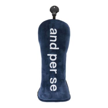 アンパスィ and per se　フェアウェイウッド用 ヘッドカバー AUS7326 30 ネイビー　2026年モデル ネイビー