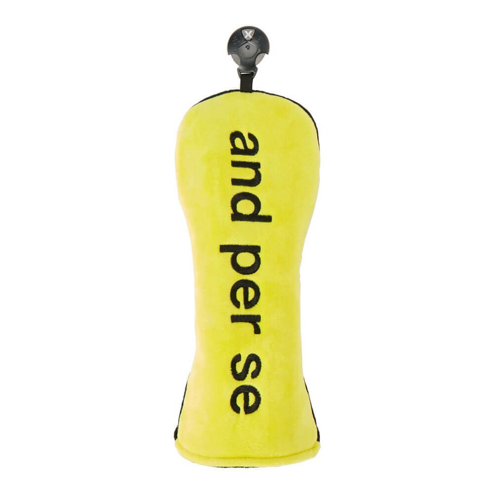 アンパスィ and per se　フェアウェイウッド用 ヘッドカバー AUS7326 63 ライム　2026年モデル ライム  詳細1