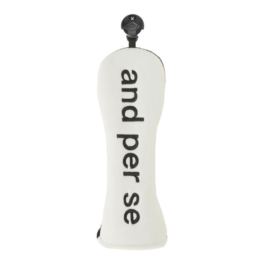 アンパスィ and per se　ユーティリティ用 ヘッドカバー AUS7336 10 ホワイト　2026年モデル ホワイト