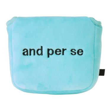 アンパスィ and per se　パターカバー マレット型 AUS7356 31 サックス　2026年モデル サックス