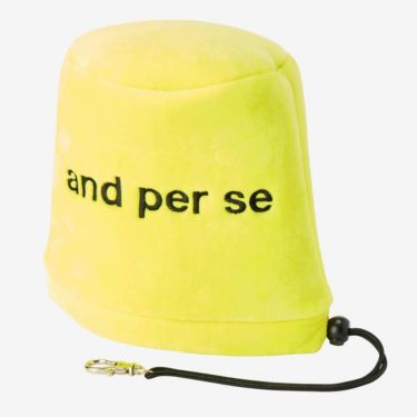 アンパスィ and per se　アイアンカバー AUS7366 63 ライム　2026年モデル ライム  詳細2