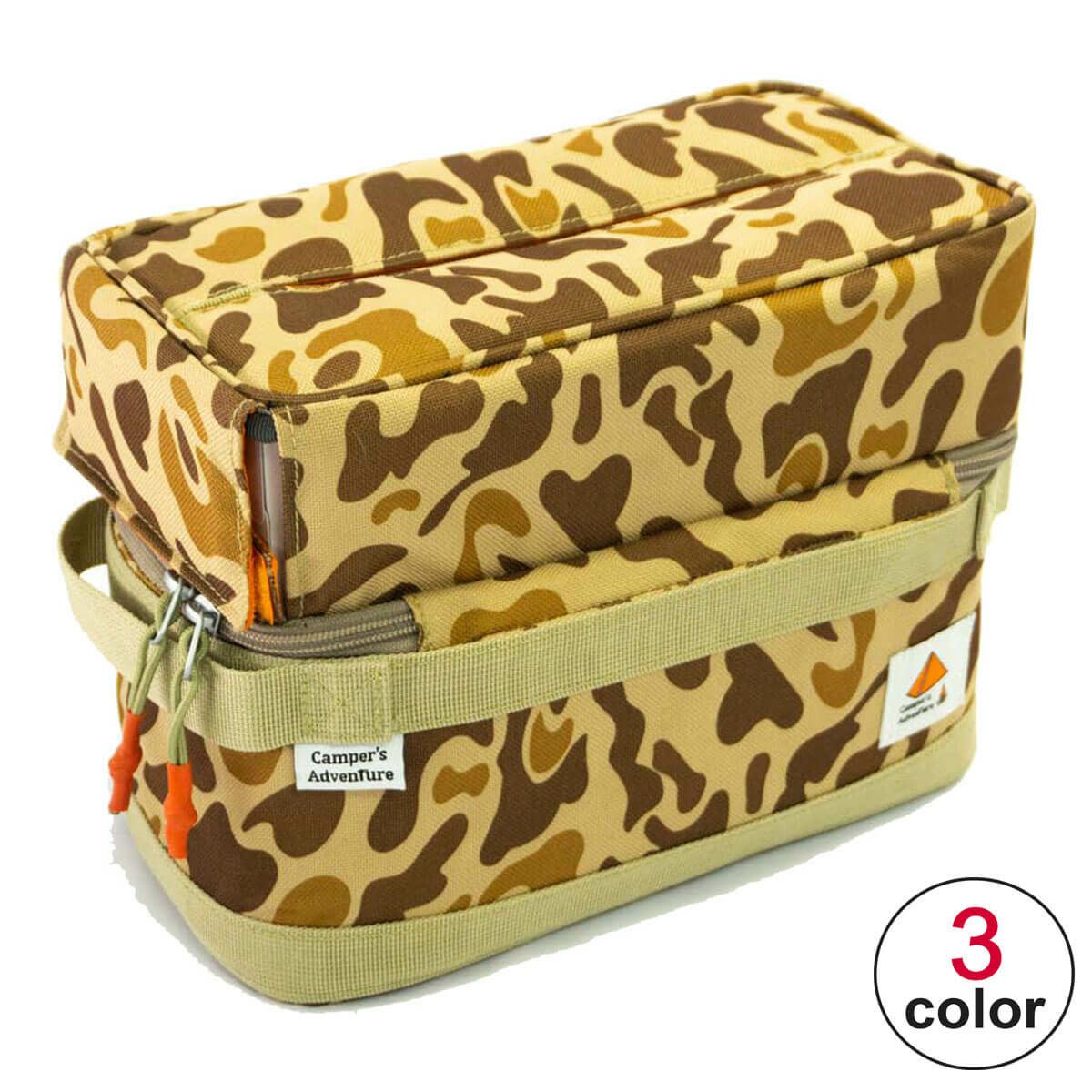 キャンパーズアドベンチャー Campers Adventure　 テッシュ＆ギアケース　 2022  詳細1