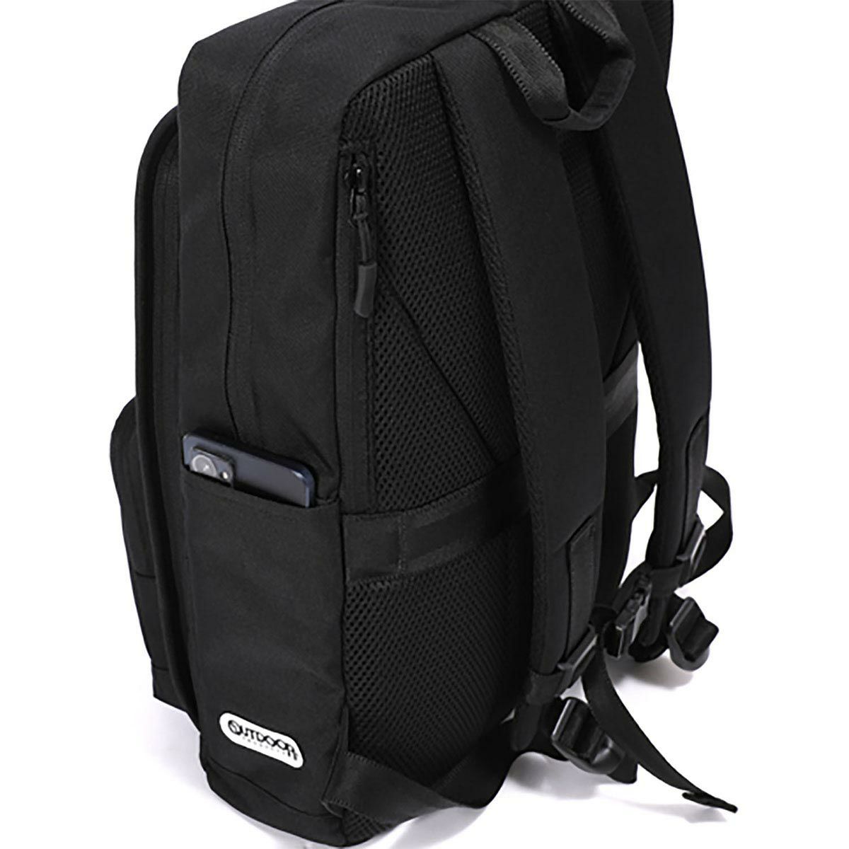 アウトドアプロダクツ OUTDOOR PRODUCTS　 OD ビジカジリュックM ブラック　バックパック 2024 秋冬  詳細5