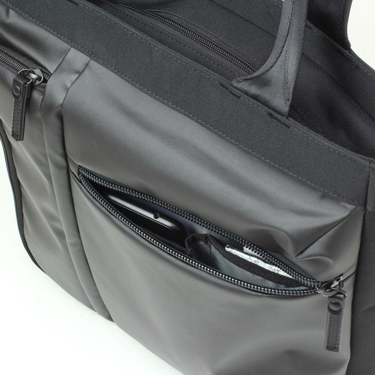 バーマス BERMAS　 バウアーゲーエン 縦型トート ブラック　 2022  詳細3