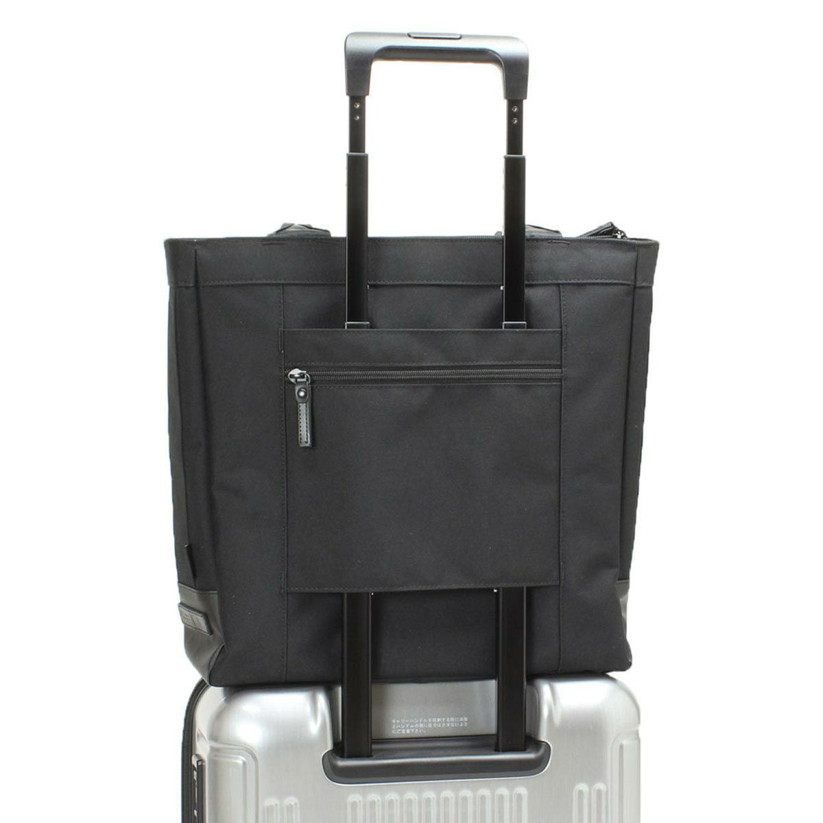 バーマス BERMAS　 バウアーゲーエン 縦型トート ブラック　 2022  詳細7