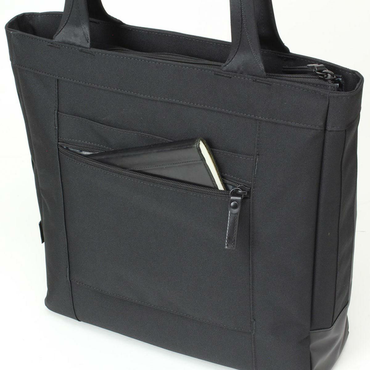 バーマス BERMAS　 バウアーゲーエン 縦型トート ブラック　 2022  詳細8