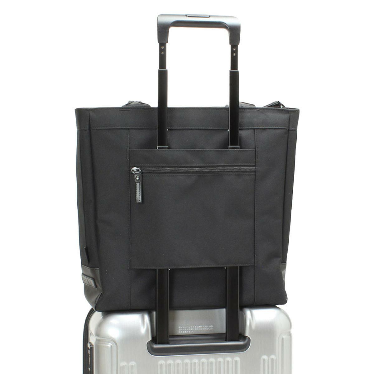 バーマス BERMAS　 バウアーゲーエン 縦型トート ブラック　 2022  詳細12