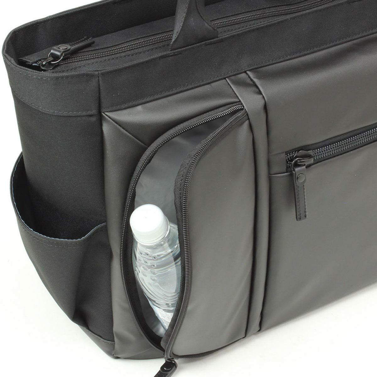 バーマス BERMAS　 バウアーゲーエン 横型トート ブラック　 2022  詳細5