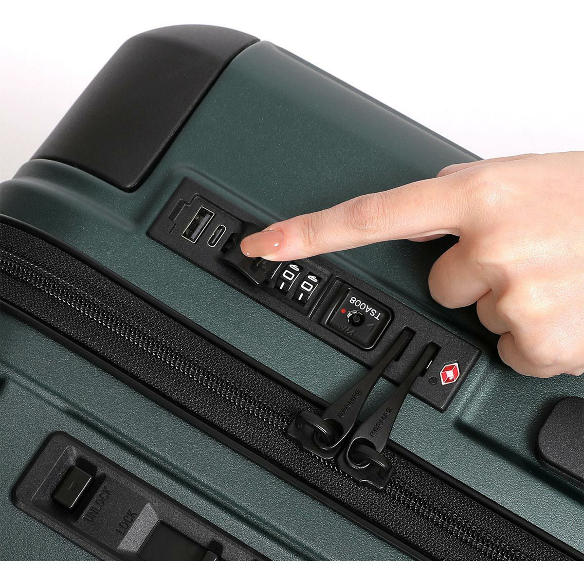 バーマス BERMAS　 HERITAGE II No.60531 ファスナー54L 58cm　キャリーケース 2024 春夏  詳細18