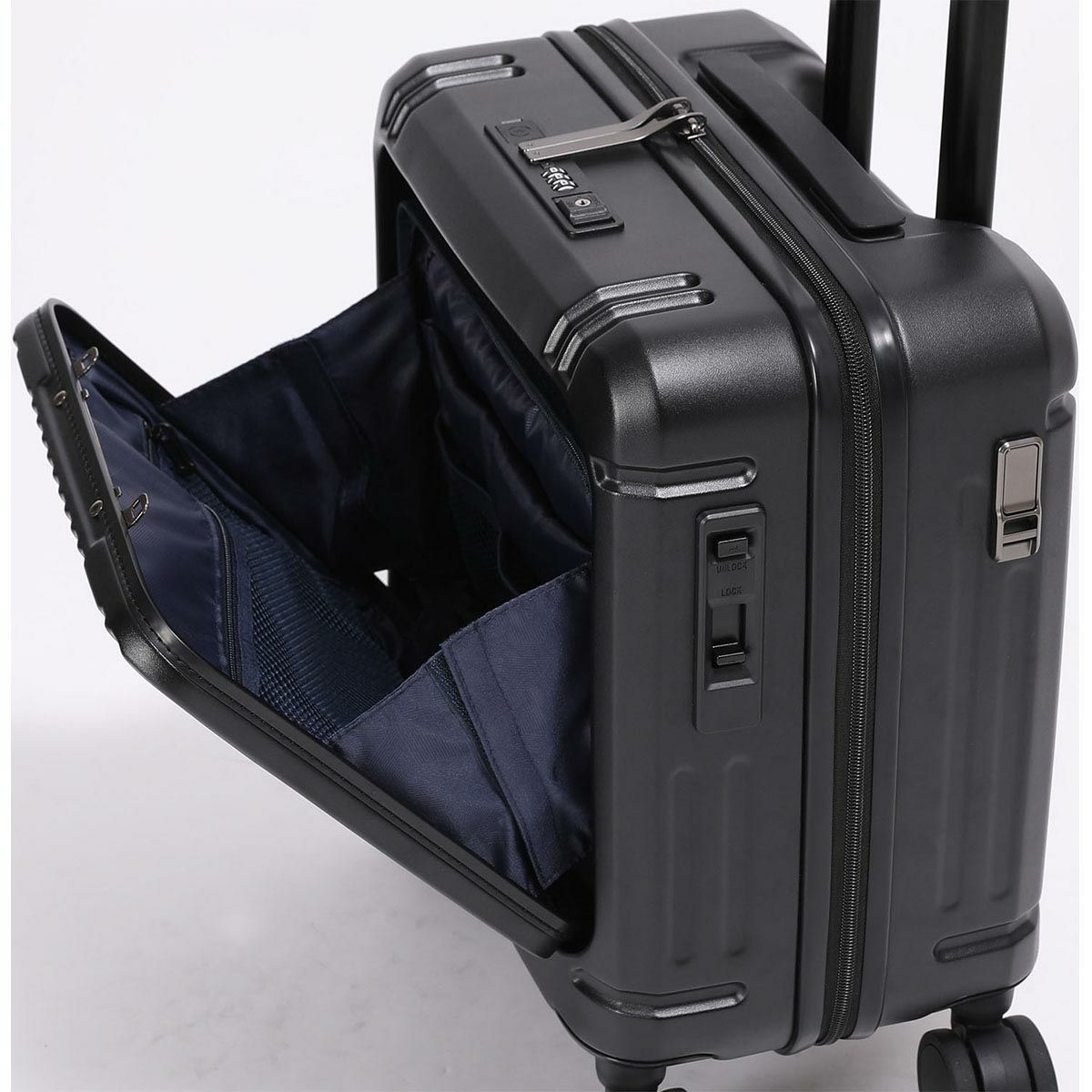 バーマス BERMAS　 INTER CITY2 PRO ワンタッチフロントオープン39c　キャリーケース 2025 春夏  詳細11