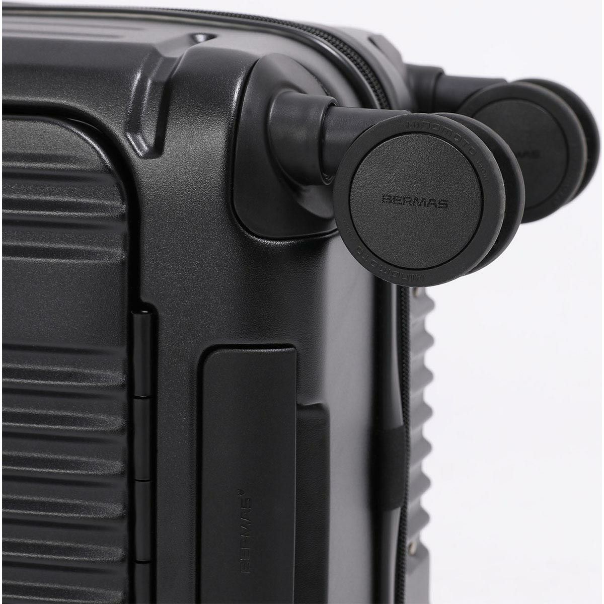 バーマス BERMAS　 INTER CITY2 PRO ワンタッチフロントオープン48c ブラック　キャリーケース 2025 春夏  詳細18