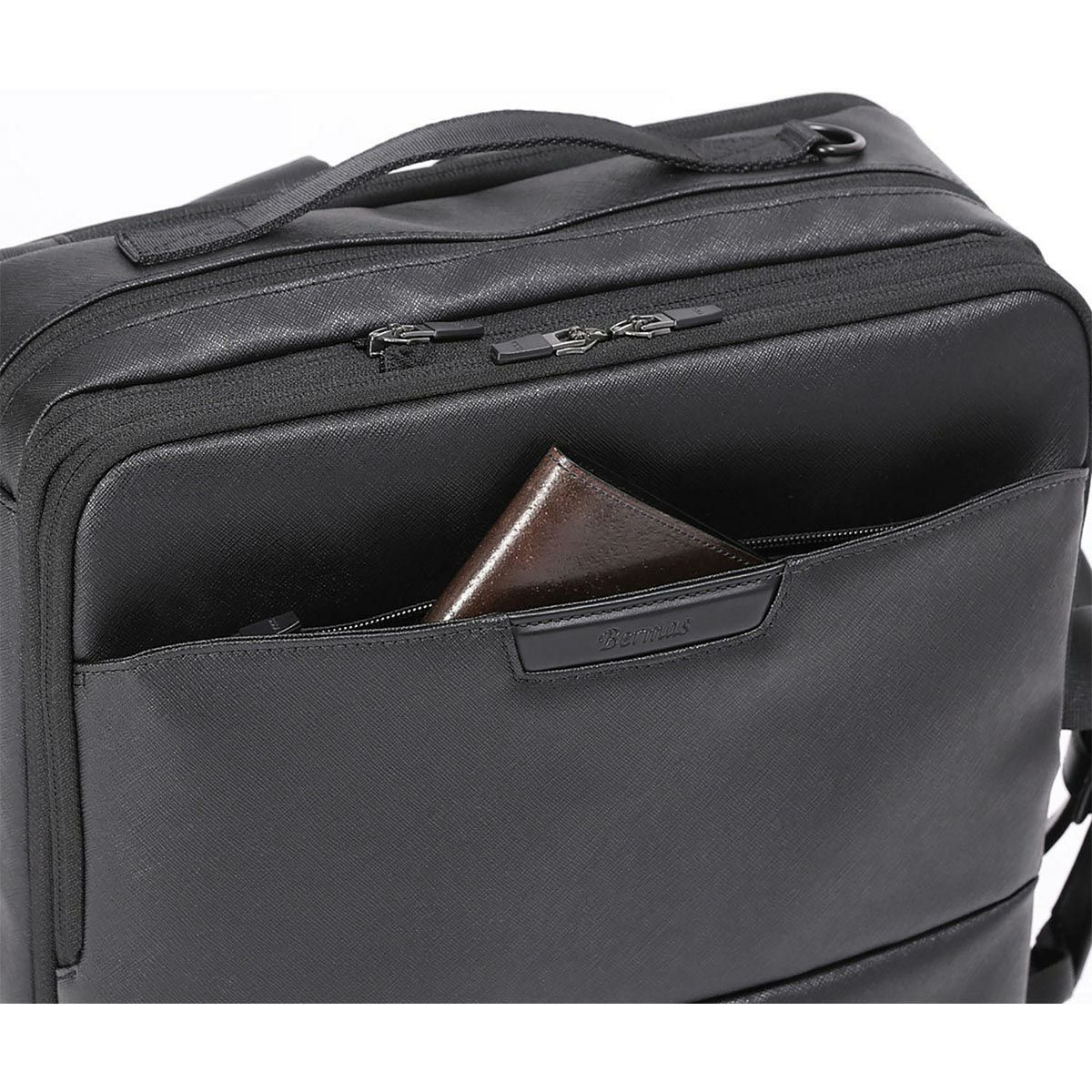 バーマス BERMAS　 DuliteF 3wayリュックEX6c ブラック　バックパック 2024 秋冬  詳細12