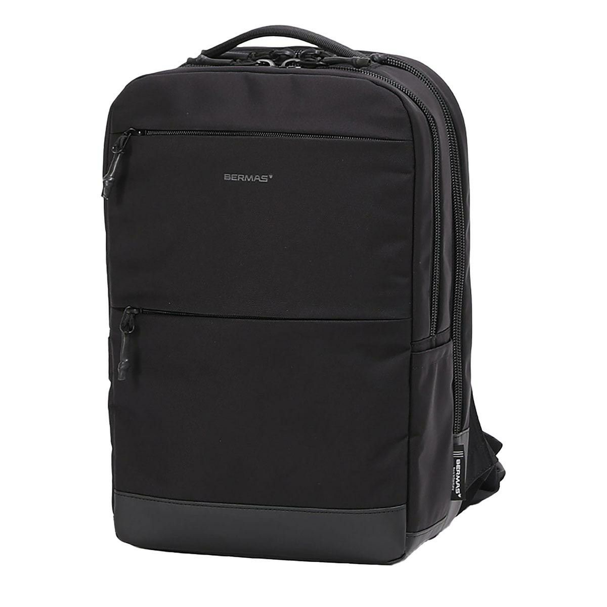 バーマス BERMAS　 BAUER IV 2層リュックM ブラック　バックパック 2024 秋冬  詳細2