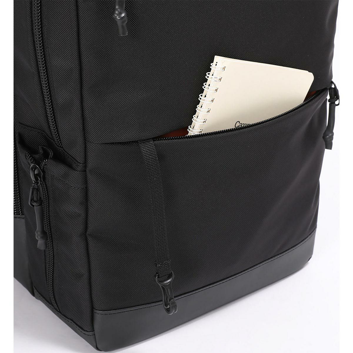 バーマス BERMAS　 BAUER IV 2層リュックM ブラック　バックパック 2024 秋冬  詳細8