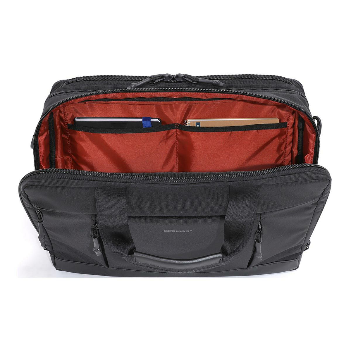 バーマス BERMAS　 BAUER IV 2層ブリーフ42cEX ブラック　ブリーフケース 2024 秋冬  詳細10