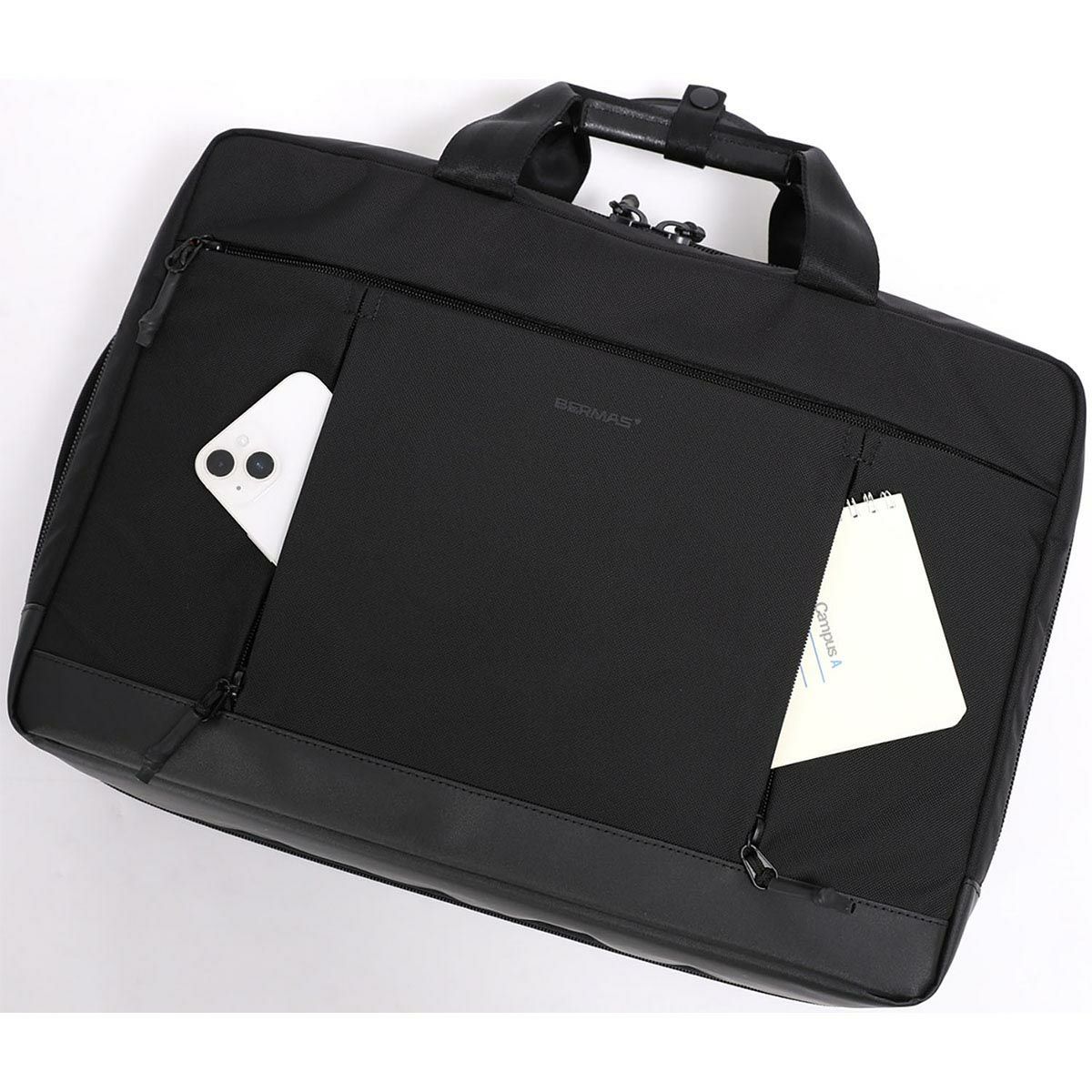 バーマス BERMAS　 BAUER IV 3wayオーバーナイター ブラック　ブリーフケース 2024 秋冬  詳細8