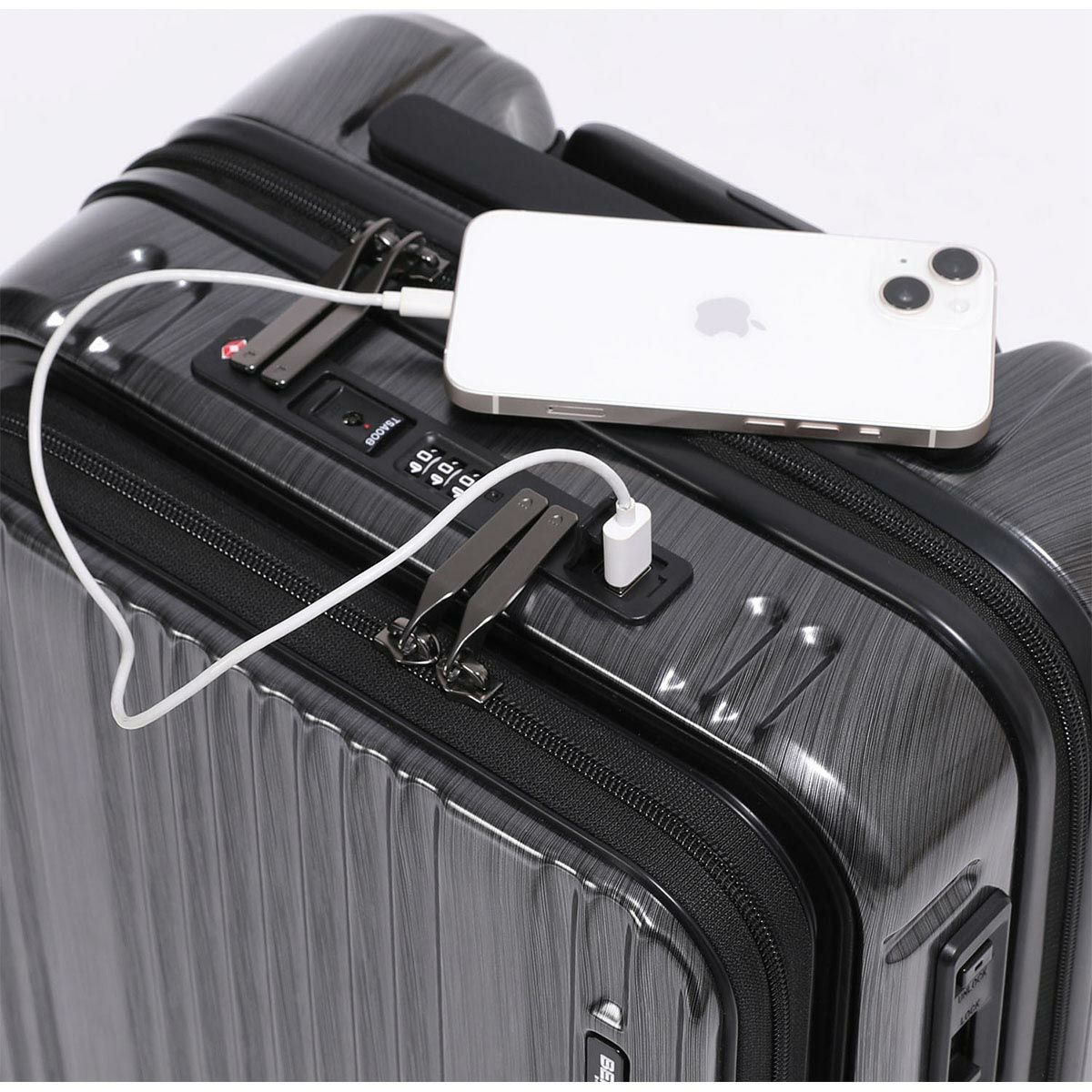 バーマス BERMAS　 INTER CITY2 フロントオープン47c　キャリーケース 2025 春夏  詳細16