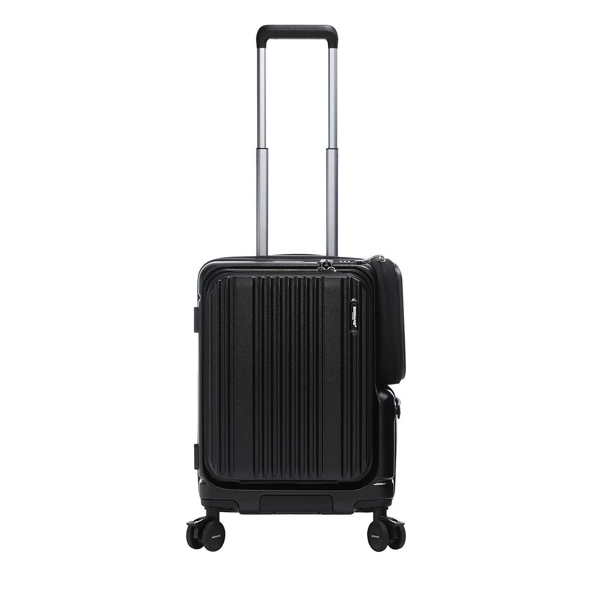 バーマス BERMAS　 EURO CITY3 サイドポケット付きフロントオープン48c　キャリーケース 2025 春夏  詳細3