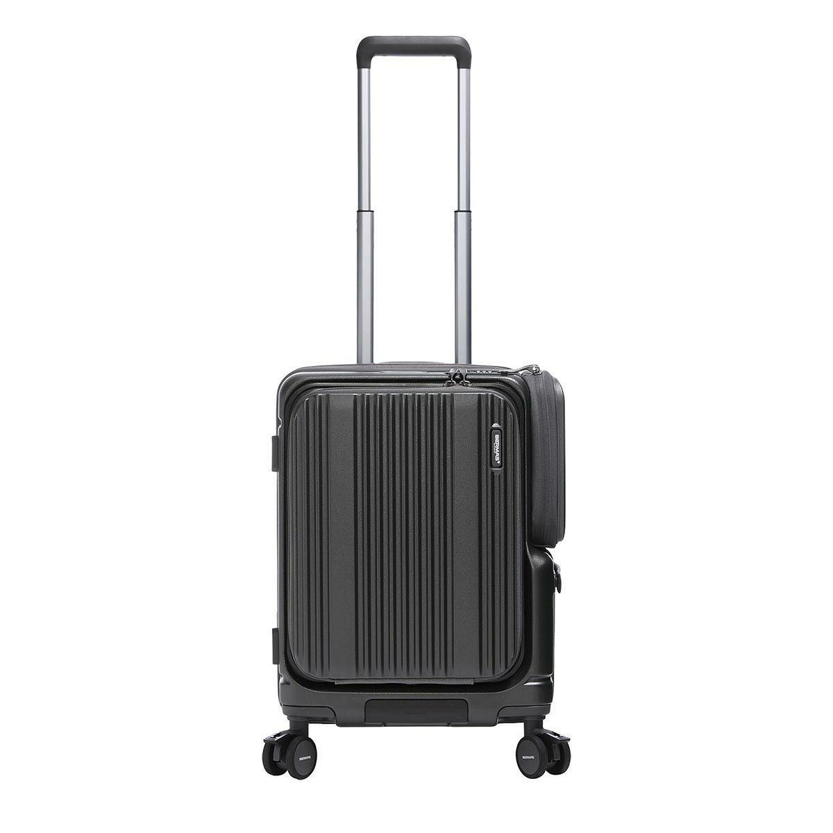 バーマス BERMAS　 EURO CITY3 サイドポケット付きフロントオープン48c　キャリーケース 2025 春夏  詳細4