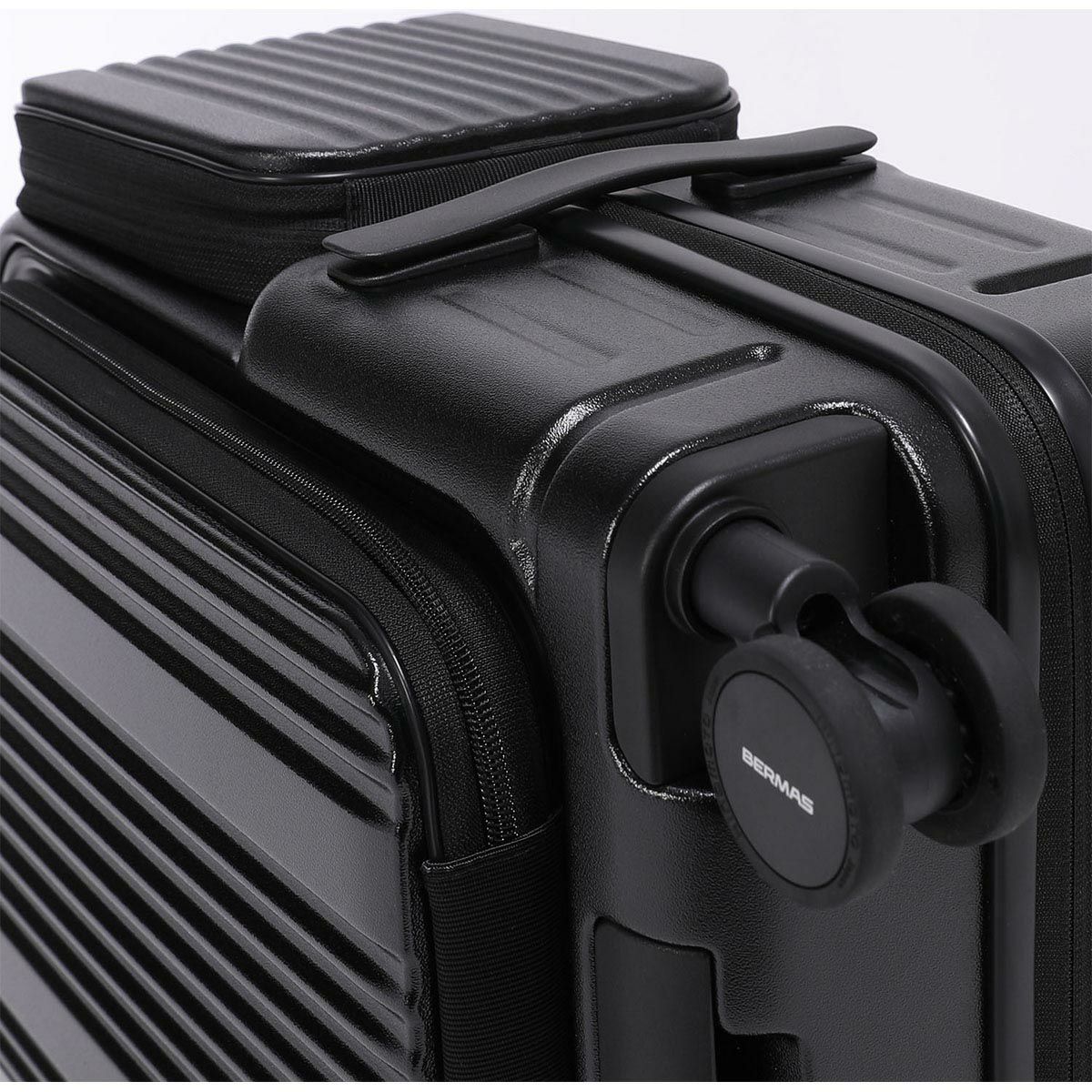バーマス BERMAS　 EURO CITY3 サイドポケット付きフロントオープン48c　キャリーケース 2025 春夏  詳細13