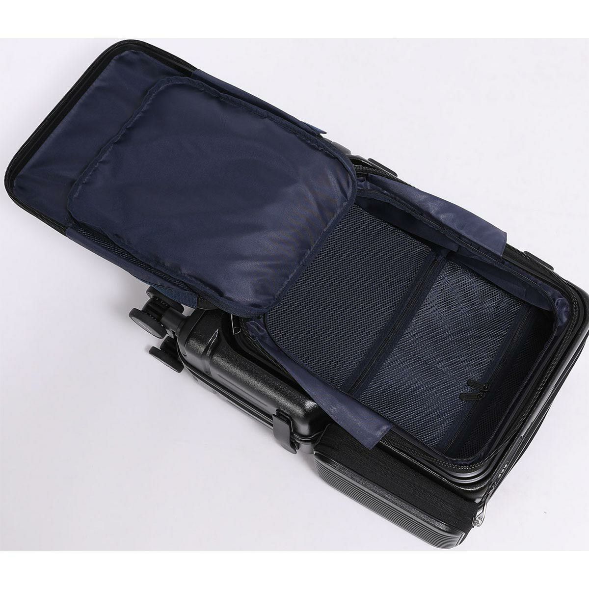 バーマス BERMAS　 EURO CITY3 サイドポケット付きフロントオープン48c　キャリーケース 2025 春夏  詳細26