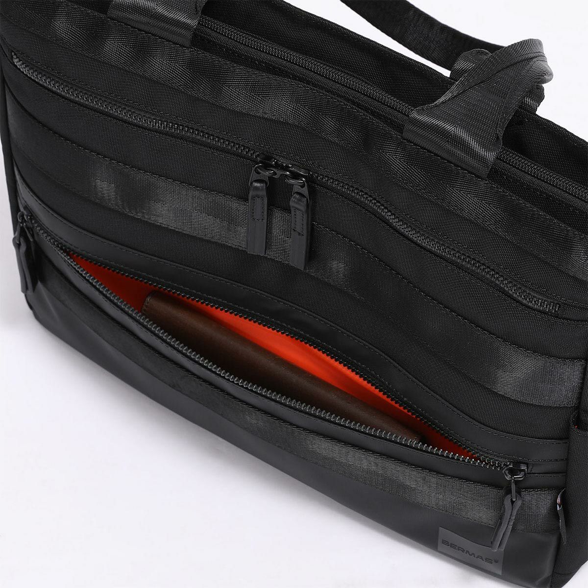 バーマス BERMAS　 BAUER BIZ SMART 横型トート ブラック　トートバッグ 2025 春夏  詳細8