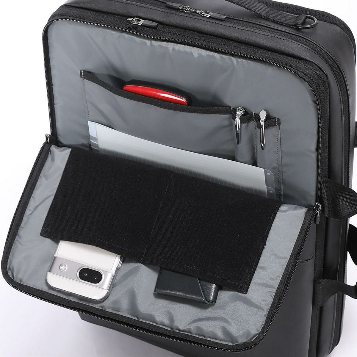 バーマス BERMAS　 Dulite Flex 3WAYリュック45cm EX6cm ブラック　バックパック 2025 春夏  詳細9