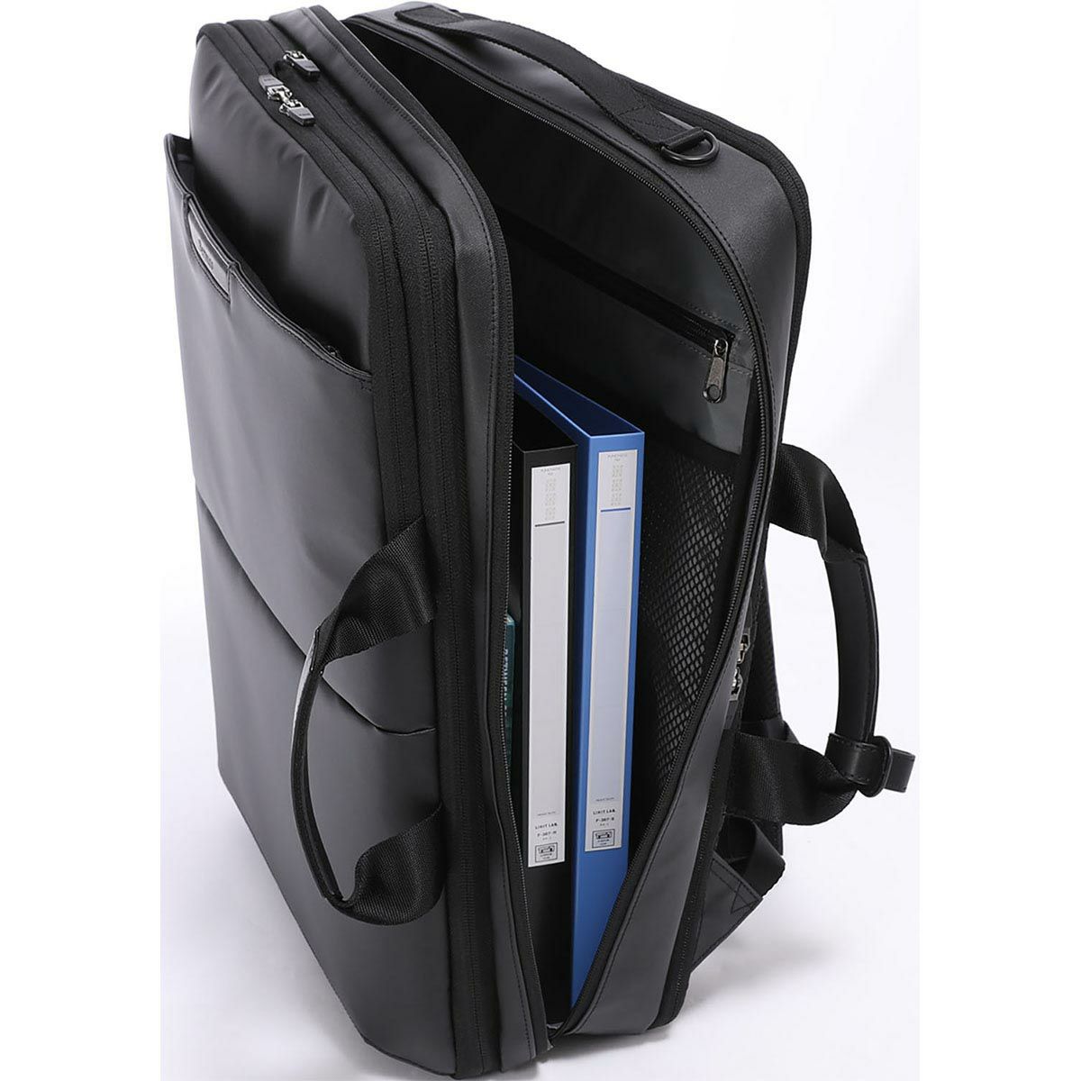 バーマス BERMAS　 Dulite Flex 3WAYリュック45cm EX6cm ブラック　バックパック 2025 春夏  詳細10