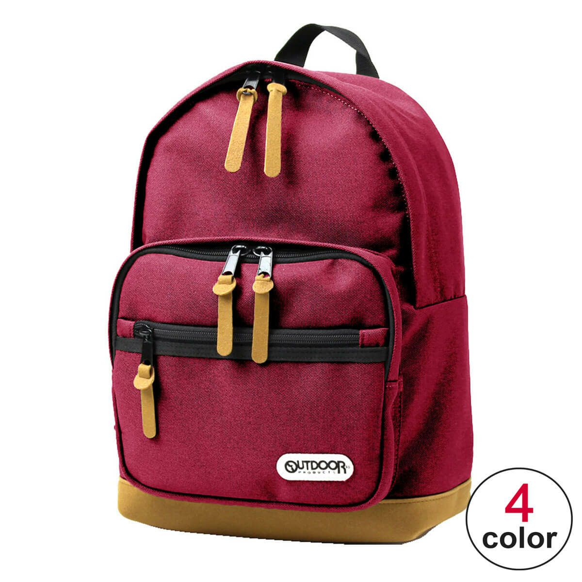 アウトドアプロダクツ OUTDOOR PRODUCTS　底スエード調 デイパック S　