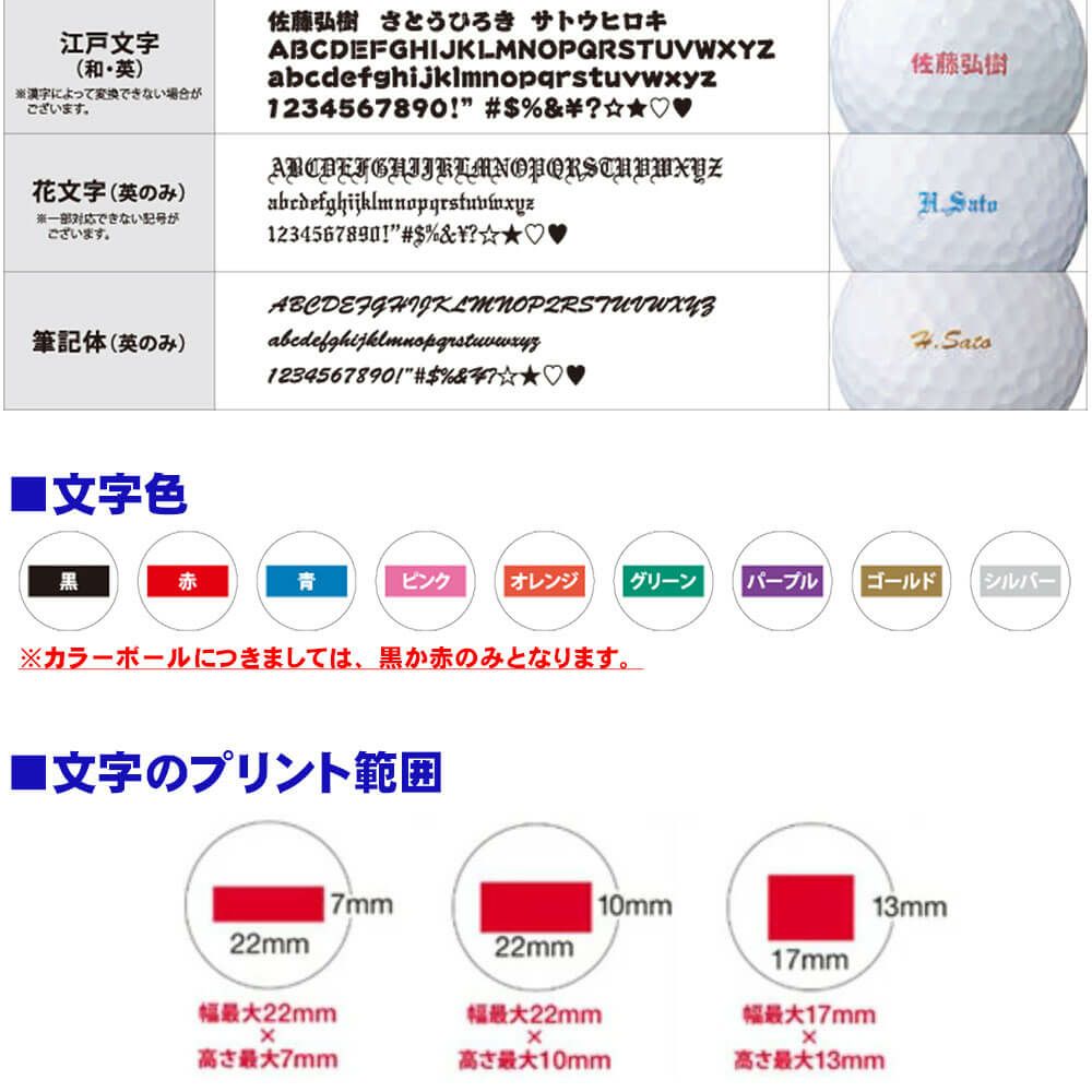 オウンネーム専用　タイトリスト　プロV1x 2025年モデル　ゴルフボール　1ダース（12球入り）　ホワイト 詳細3