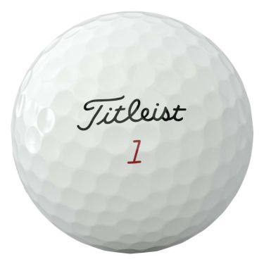 オウンネーム専用　タイトリスト　プロV1x LEFT DASH 2026年モデル　ゴルフボール　1ダース（12球入り）　ホワイト 詳細4