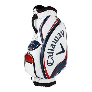 キャロウェイ　Exia エクシア メンズ キャディバッグ 26 JM 5126006 ホワイト/ネイビー/レッド　2026年モデル ホワイト/ネイビー/レッド