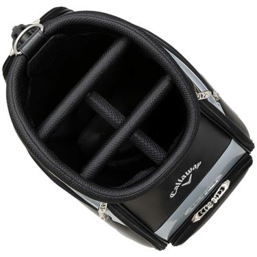 キャロウェイ　Exia エクシア メンズ キャディバッグ 26 JM 5126008 ブラック/シルバー　2026年モデル ブラック/シルバー 詳細4