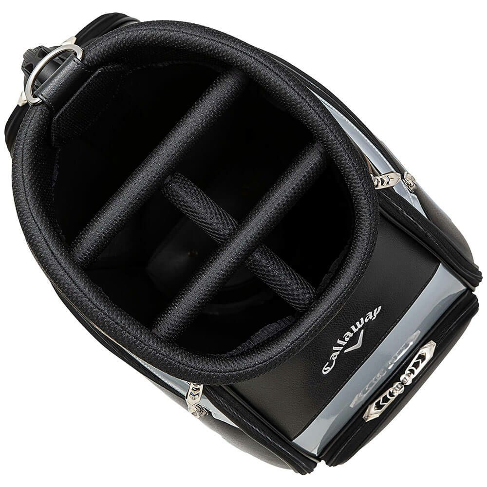 キャロウェイ　Exia エクシア メンズ キャディバッグ 26 JM 5126008 ブラック/シルバー　2026年モデル ブラック/シルバー 詳細4