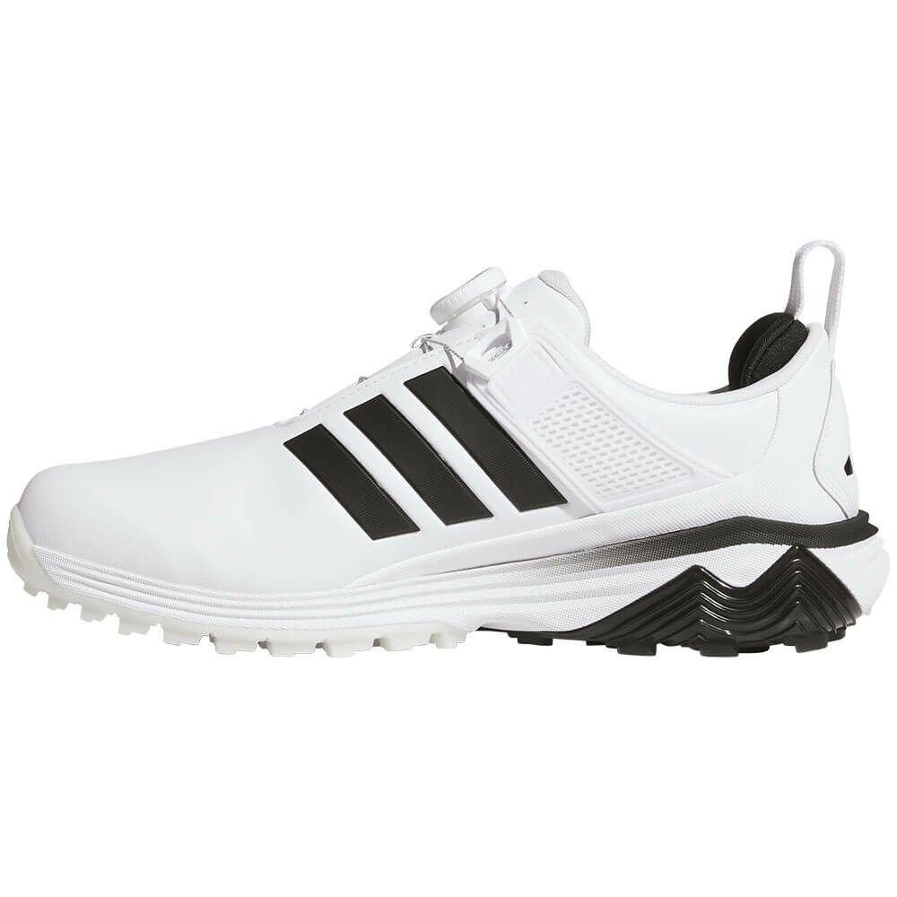 アディダス adidas　アディパワー 26 ボア　メンズ スパイクレス ゴルフシューズ OOM30 JS4138　2026年モデル ホワイト/ブラック/シルバー 詳細4