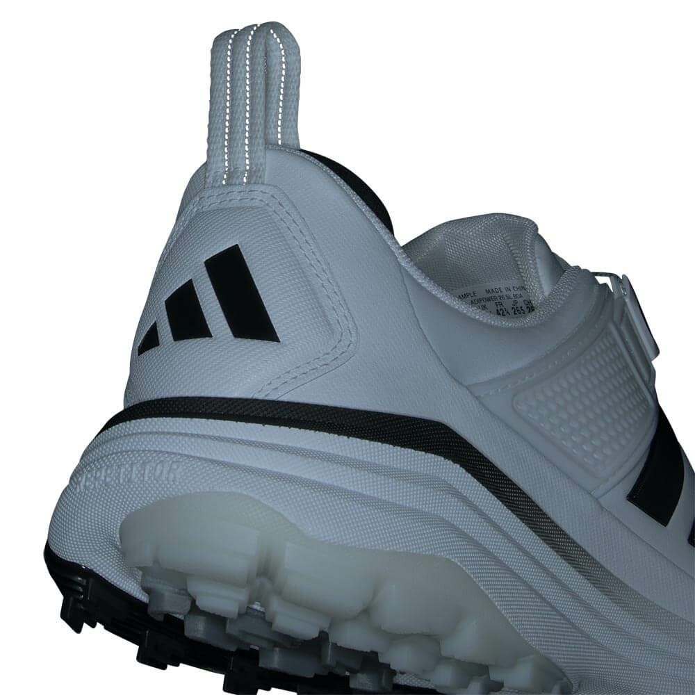 アディダス adidas　アディパワー 26 ボア　メンズ スパイクレス ゴルフシューズ OOM30 JS4138　2026年モデル ホワイト/ブラック/シルバー 詳細9