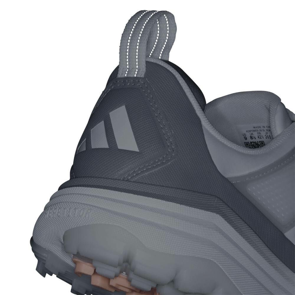 アディダス adidas　アディパワー 26 ボア　メンズ スパイクレス ゴルフシューズ OOM30 JS4140　2026年モデル ホワイト/シルバー/グレー 詳細9