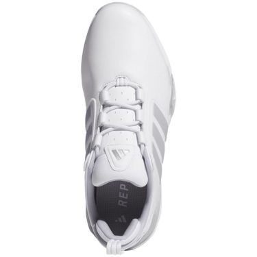 アディダス adidas　アディパワー 26　メンズ スパイクレス ゴルフシューズ OPJ09 JP8401　2026年モデル ホワイト/シルバー 詳細2