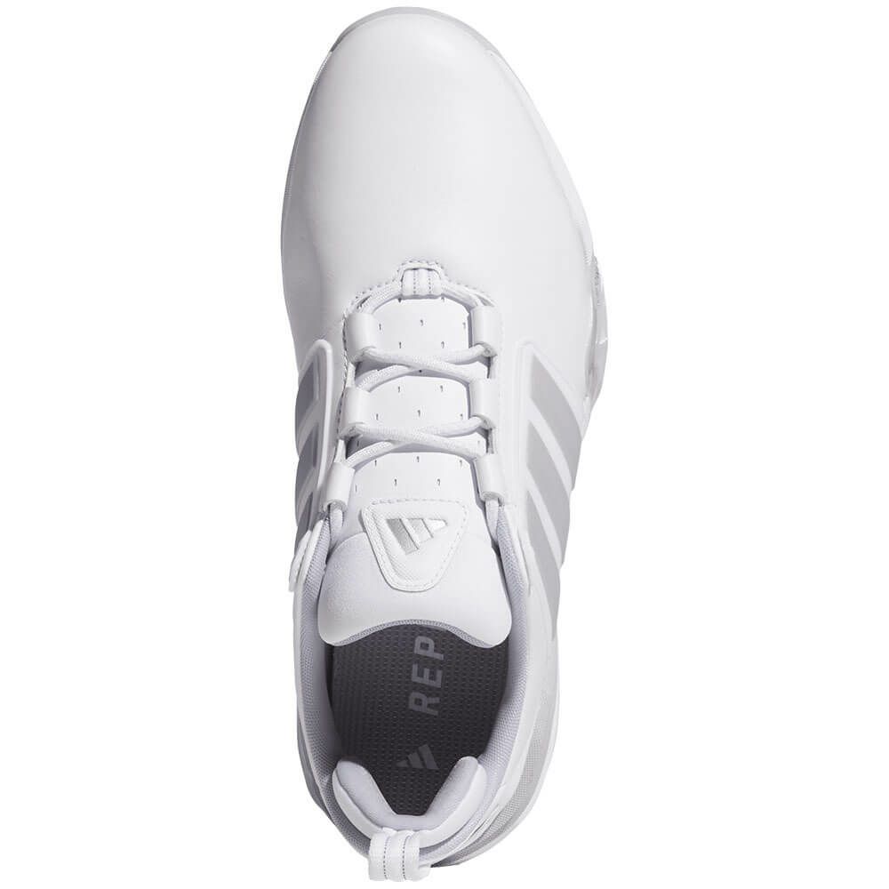 アディダス adidas　アディパワー 26　メンズ スパイクレス ゴルフシューズ OPJ09 JP8401　2026年モデル ホワイト/シルバー 詳細2