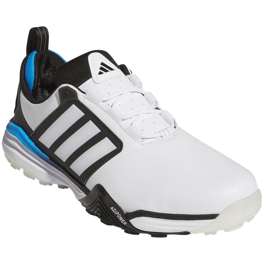 アディダス adidas　アディパワー 26　メンズ スパイクレス ゴルフシューズ OPJ09 JQ6815　2026年モデル ホワイト/ブラック/ブルー 詳細5